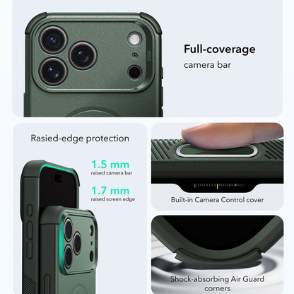 Funda MagSafe para Apple iPhone 18 Pro / 17 Pro, ESR, Cyber, Verde