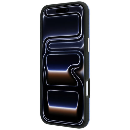 MagSafe Case for Apple iPhone 18 Pro / 17 Pro, Guess, Grained Round Strass Logo, Blue