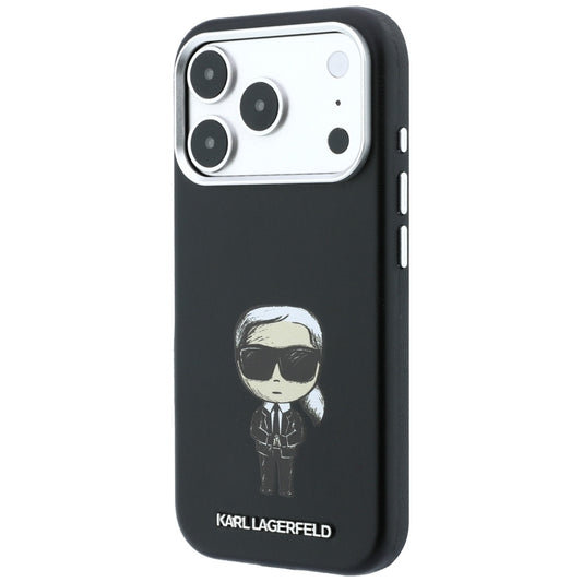 Funda MagSafe para Apple iPhone 18 Pro / 17 Pro, Karl Lagerfeld, Ikonik Sketch, Negra