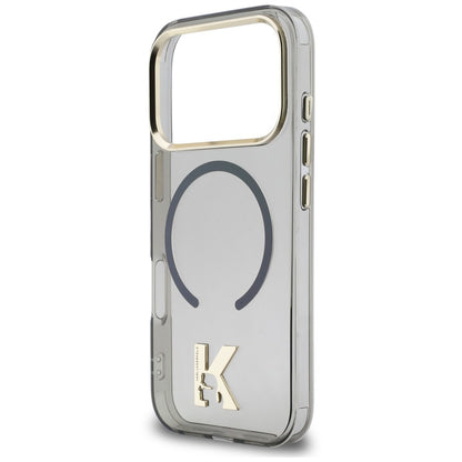 Funda MagSafe para Apple iPhone 18 Pro / 17 Pro, Karl Lagerfeld, IML Karl Head Logo, negra