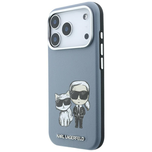 Funda MagSafe para Apple iPhone 18 Pro / 17 Pro, Karl Lagerfeld, KC Bodies Sketch, Azul