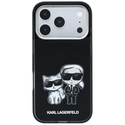Funda MagSafe para Apple iPhone 18 Pro / 17 Pro, Karl Lagerfeld, KC Bodies Sketch, Negra