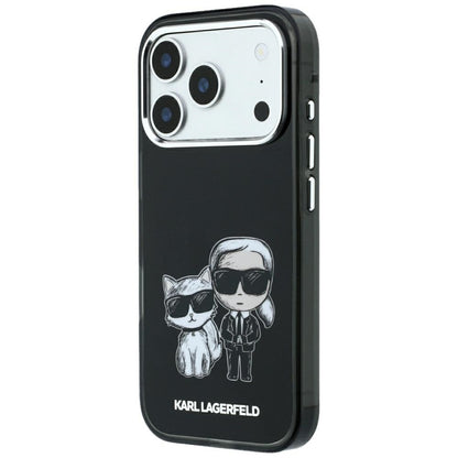 Funda MagSafe para Apple iPhone 18 Pro / 17 Pro, Karl Lagerfeld, KC Bodies Sketch, Negra