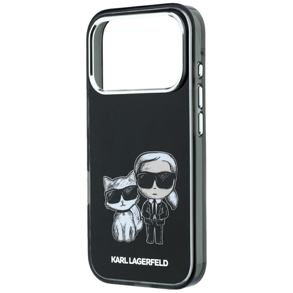 Funda MagSafe para Apple iPhone 18 Pro / 17 Pro, Karl Lagerfeld, KC Bodies Sketch, Negra