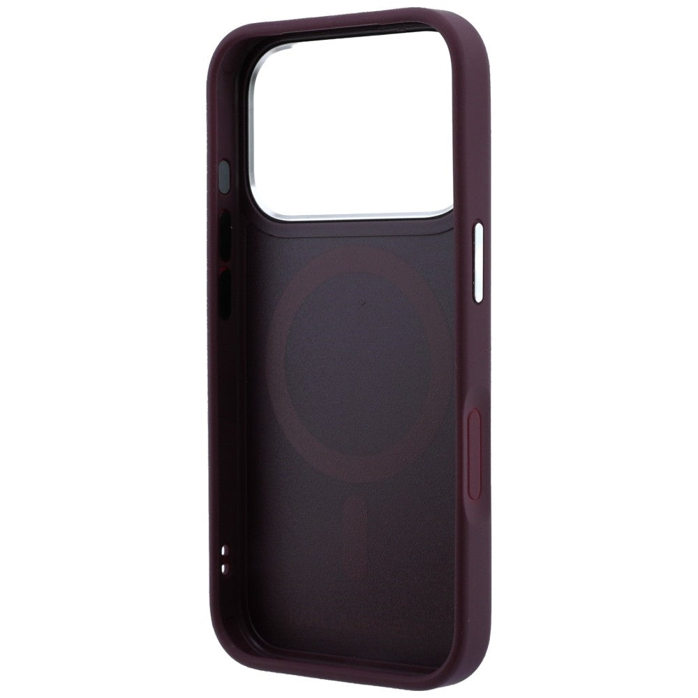 Funda MagSafe para Apple iPhone 18 Pro / 17 Pro, Karl Lagerfeld, Anillo Karl RSG Logo, Burdeos