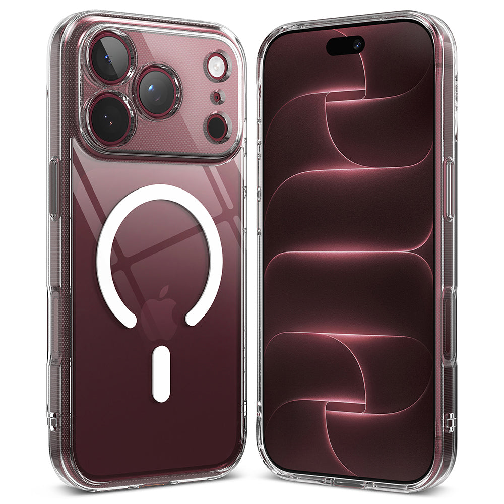 Funda MagSafe para Apple iPhone 18 Pro / 17 Pro, Ringke, Fusion, Transparente