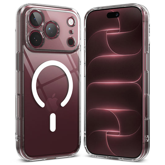 Funda MagSafe para Apple iPhone 18 Pro / 17 Pro, Ringke, Fusion, Transparente