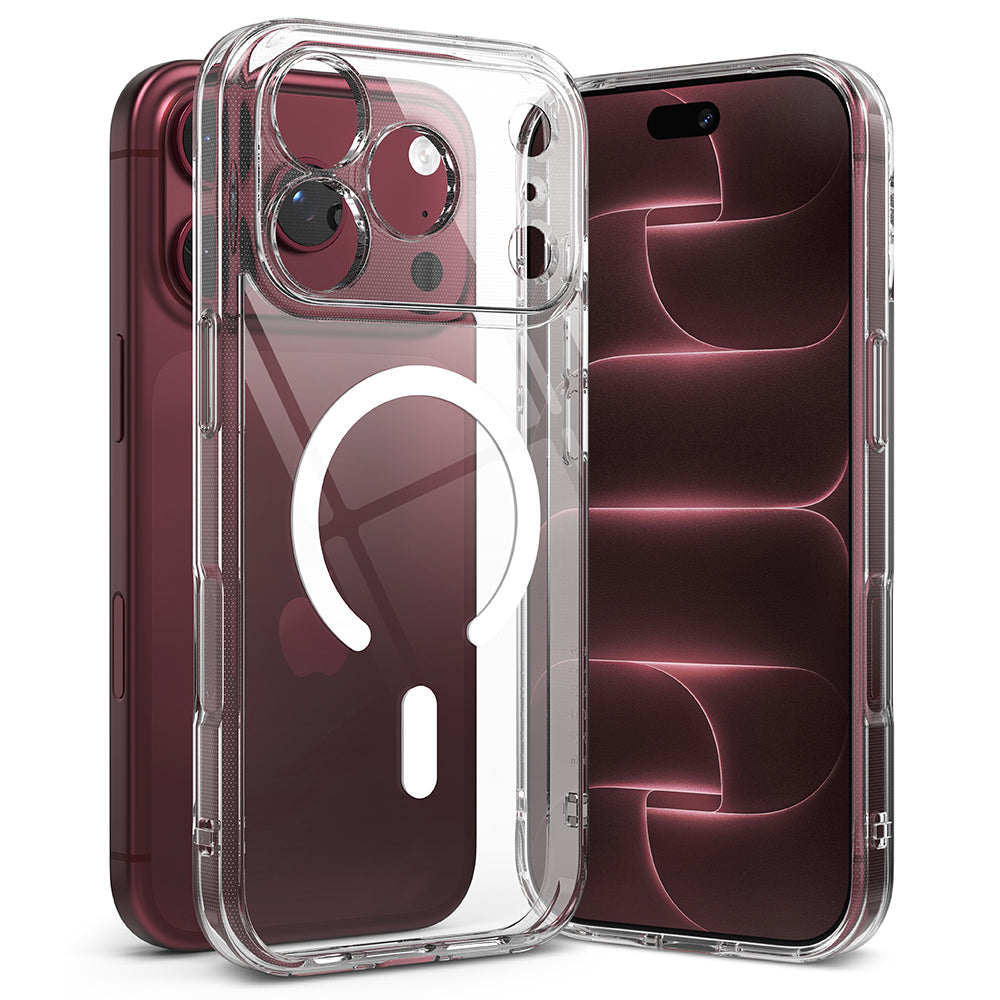 Funda MagSafe para Apple iPhone 18 Pro / 17 Pro, Ringke, Fusion, Transparente