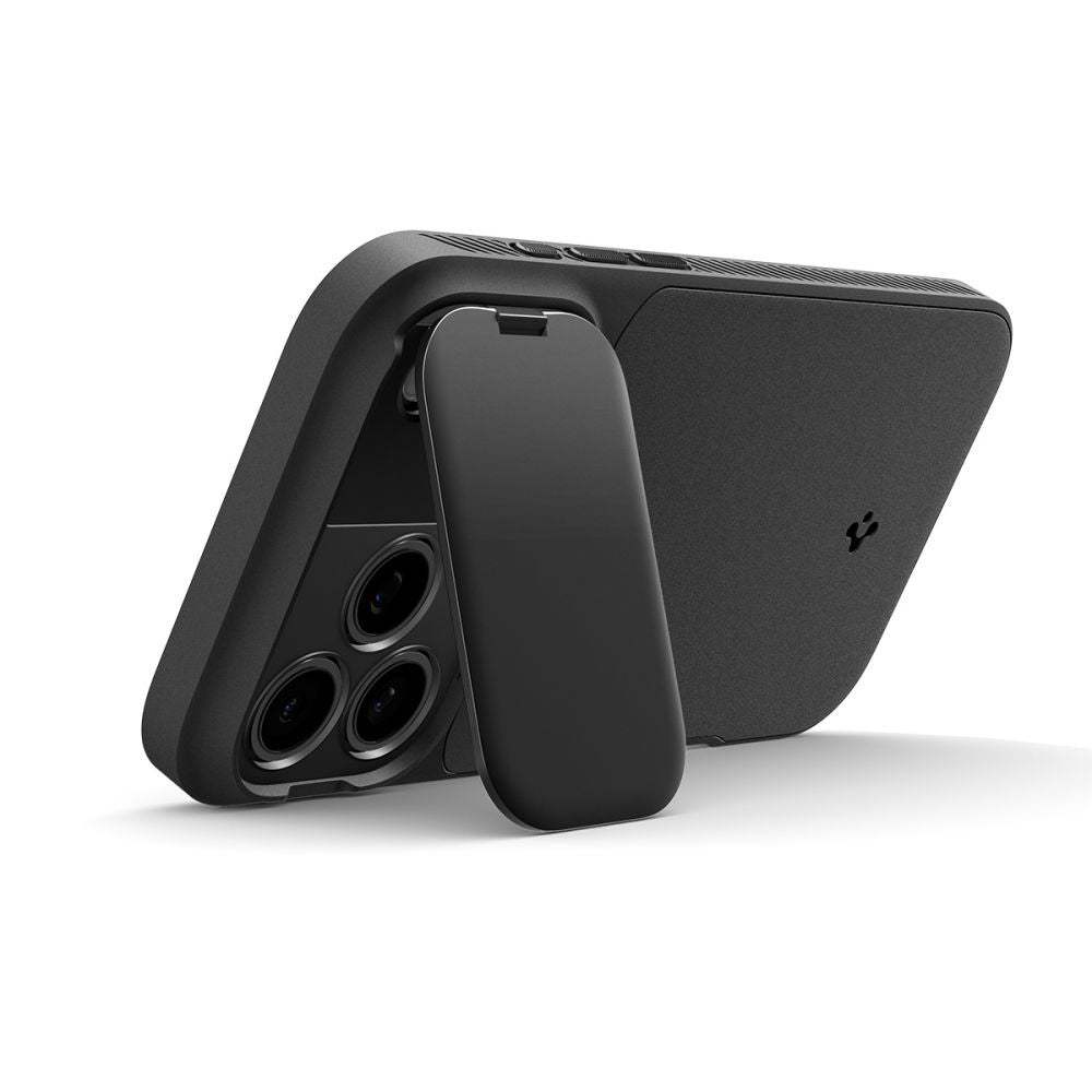 Funda MagSafe para Apple iPhone 18 Pro / 17 Pro, Spigen, Optik Armor, Negra ACS09953