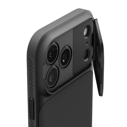 Funda MagSafe para Apple iPhone 18 Pro / 17 Pro, Spigen, Optik Armor, Negra ACS09953