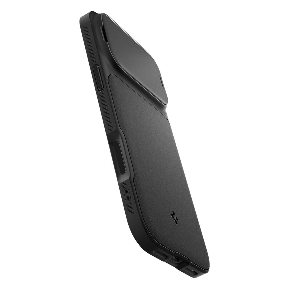 Funda MagSafe para Apple iPhone 18 Pro / 17 Pro, Spigen, Optik Armor, Negra ACS09953