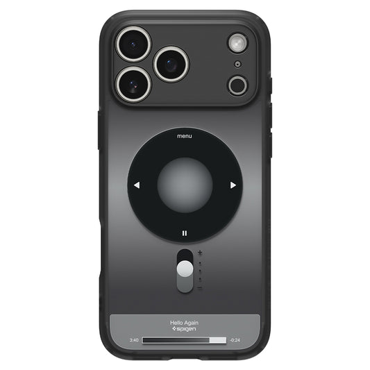 Funda MagSafe para Apple iPhone 18 Pro / 17 Pro, Spigen, Ultra Hybrid Classic, Negra ACS12168