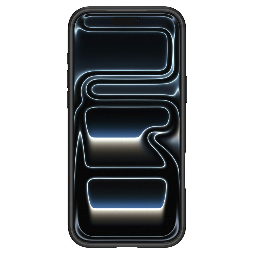 Funda MagSafe para Apple iPhone 18 Pro / 17 Pro, Spigen, Ultra Hybrid, Negra Naranja Satinada ACS12162