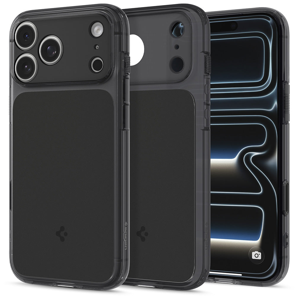 Funda MagSafe para Apple iPhone 18 Pro / 17 Pro, Spigen, Ultra Hybrid T, Negra Mate ACS12171