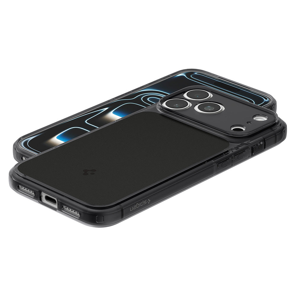 Funda MagSafe para Apple iPhone 18 Pro / 17 Pro, Spigen, Ultra Hybrid T, Negra Mate ACS12171