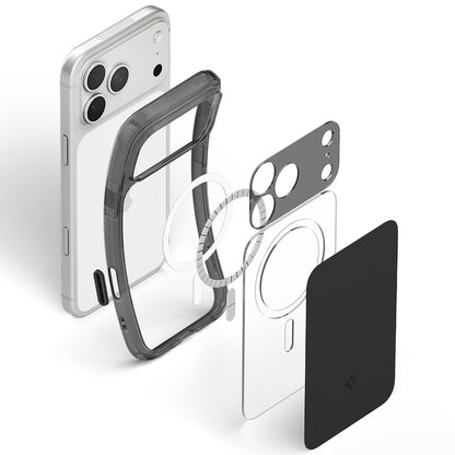 Funda MagSafe para Apple iPhone 18 Pro / 17 Pro, Spigen, Ultra Hybrid T, Negra Mate ACS12171