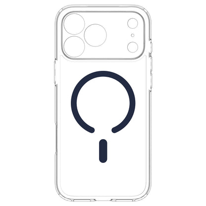 Funda MagSafe para Apple iPhone 18 Pro / 17 Pro, Spigen, Ultra Hybrid, Transparente Azul Marino ACS12158