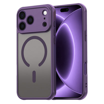 Funda MagSafe para Apple iPhone 18 Pro / 17 Pro, Techsuit, HaloFrost II, Morado