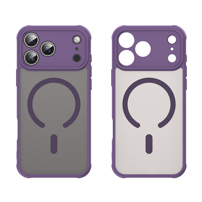 Funda MagSafe para Apple iPhone 18 Pro / 17 Pro, Techsuit, HaloFrost II, Morado