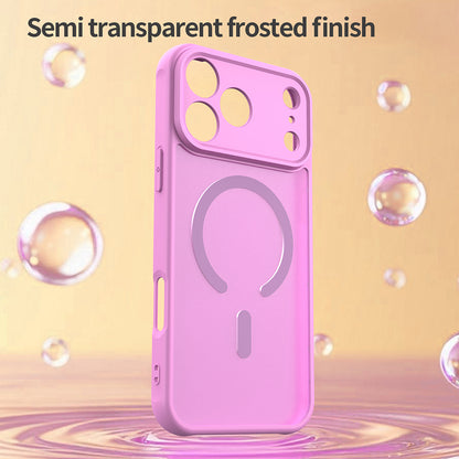 Funda MagSafe para Apple iPhone 18 Pro / 17 Pro, Techsuit, HaloFrost II, Naranja
