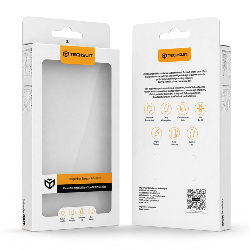 Funda MagSafe para Apple iPhone 18 Pro / 17 Pro, Techsuit, Luxury Crystal, Verde Claro