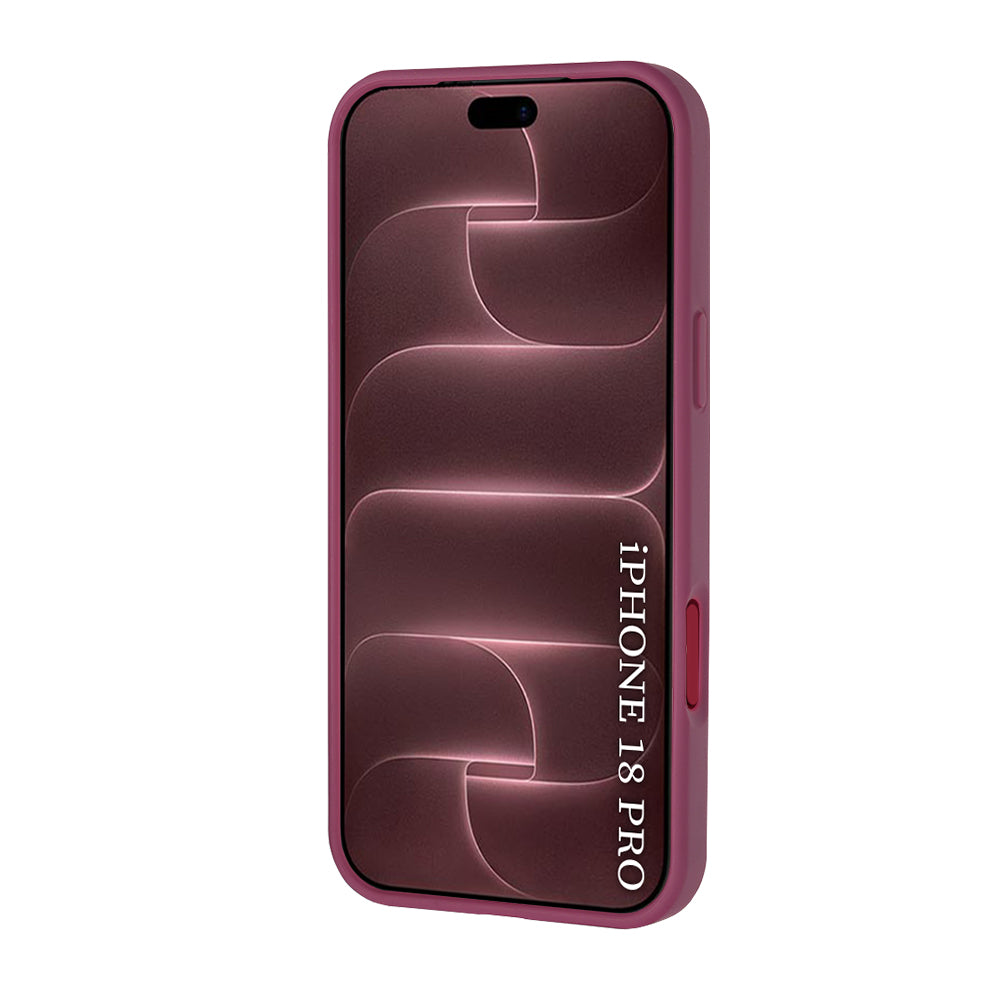 Funda MagSafe para Apple iPhone 18 Pro / 17 Pro, Techsuit, Pro, Vino Oscuro