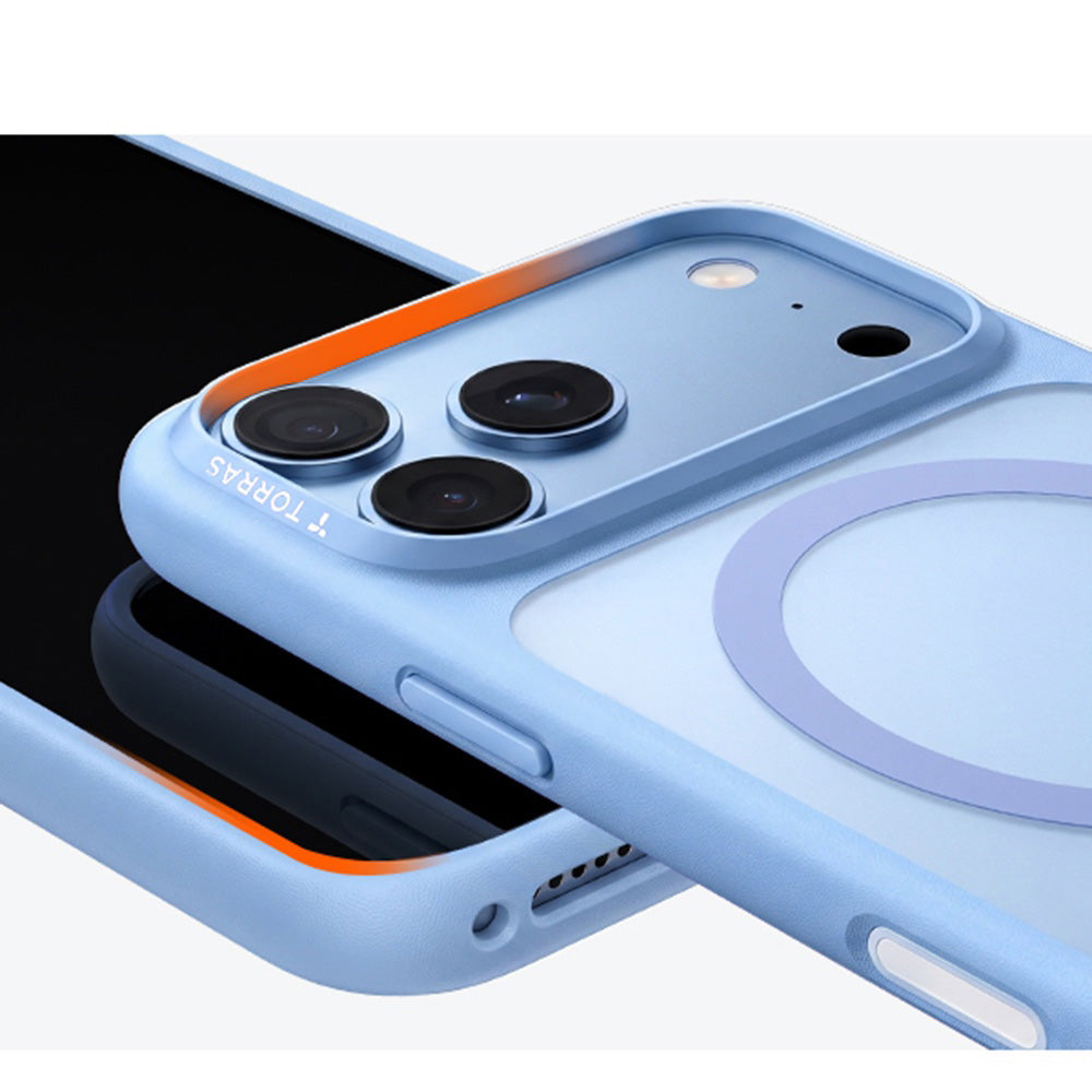 Funda MagSafe para Apple iPhone 18 Pro / 17 Pro, Torras, Guardian, Azul