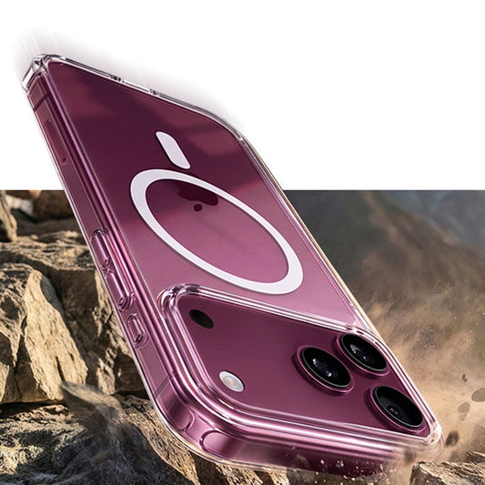 Funda MagSafe para Apple iPhone 18 Pro / 17 Pro, Torras, Guardian, Transparente