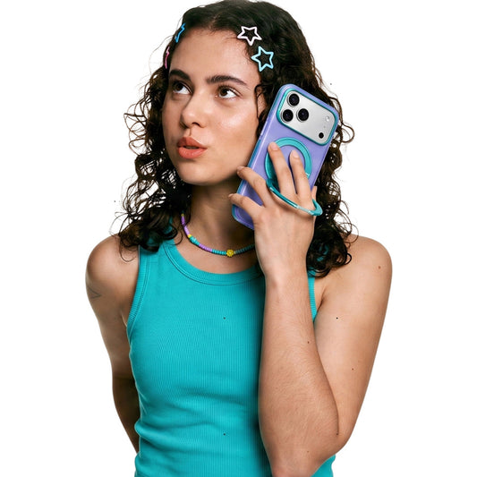 MagSafe Case for Apple iPhone 18 Pro / 17 Pro, Torras, Ostand O3 Hue, Indigo