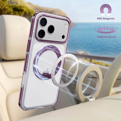 Funda MagSafe para Apple iPhone 18 Pro / 17 Pro, Torras, Ostand O3 Light, Morado