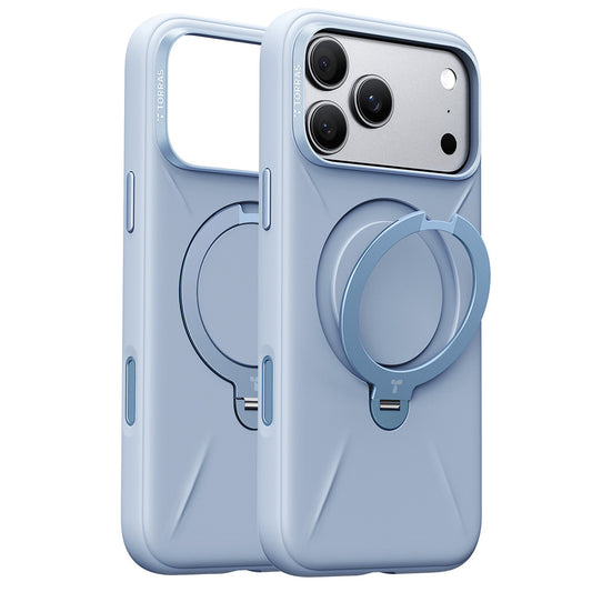 Funda MagSafe para Apple iPhone 18 Pro / 17 Pro, Torras, QPRO Silicone, Azul