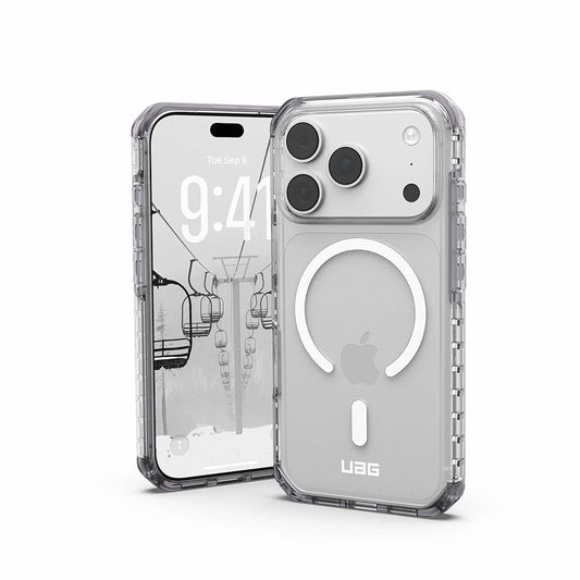 Funda MagSafe para Apple iPhone 18 Pro / 17 Pro, Urban Armor Gear, Plyo LT, Plateada