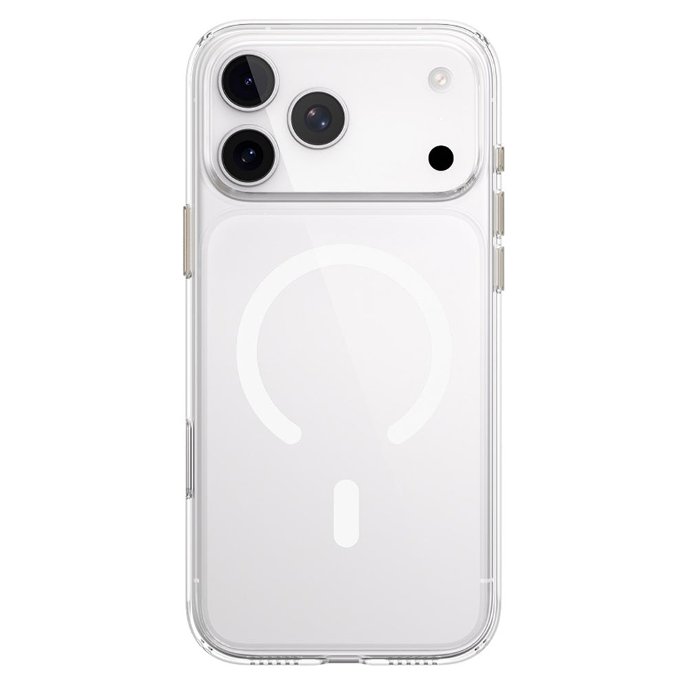 Funda MagSafe para Apple iPhone 18 Pro Max / 17 Pro Max, Blueo, Crystal+ anticaídas, transparente