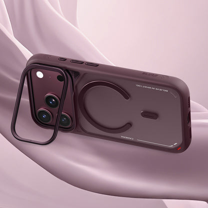 Funda MagSafe para Apple iPhone 18 Pro Max / 17 Pro Max, Blueo, soporte con disipación del calor, negra satinada