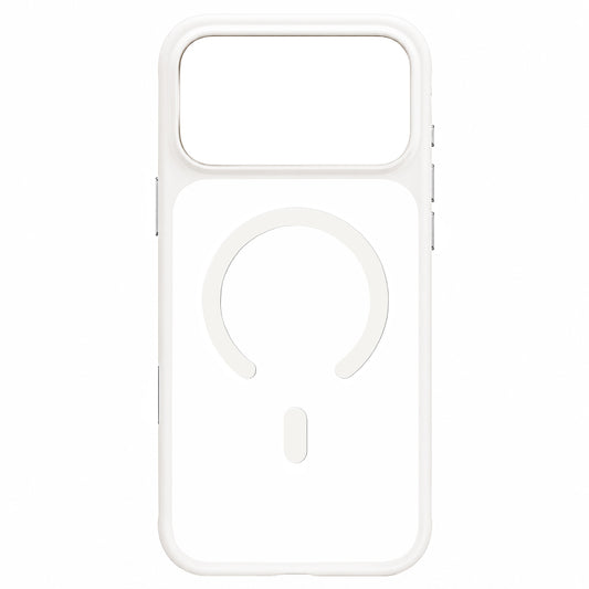 Funda MagSafe para Apple iPhone 18 Pro Max / 17 Pro Max, Blueo, agradable para la piel y anticaídas, blanca satinada