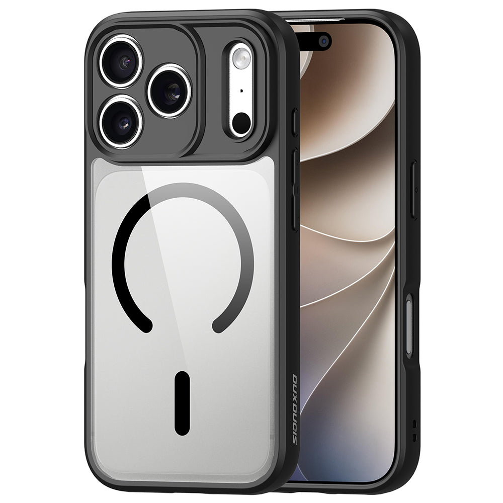 Funda MagSafe para Apple iPhone 18 Pro Max / 17 Pro Max, DUX DUCIS, Aimo, Negra