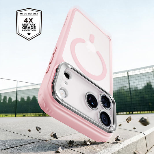 Funda MagSafe para Apple iPhone 18 Pro Max / 17 Pro Max, ESR, Classic Hybrid Kickstand, Rosa Satinado