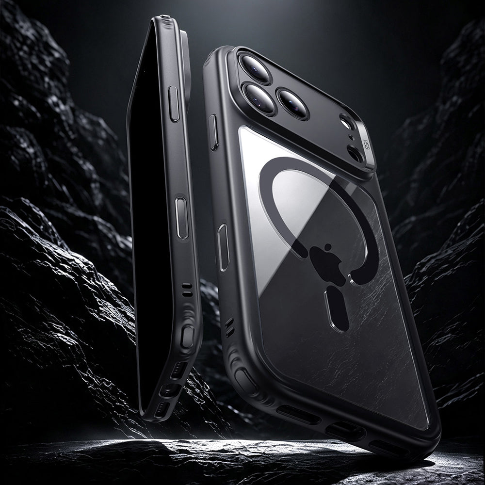 MagSafe Case for Apple iPhone 18 Pro Max / 17 Pro Max, ESR, Classic Hybrid, Transparent Black