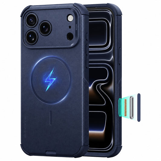 Funda MagSafe para Apple iPhone 18 Pro Max / 17 Pro Max, ESR, Cyber, Azul marino