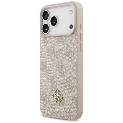 Funda MagSafe para Apple iPhone 18 Pro Max / 17 Pro Max, Guess, 4G Small and Classic, Rosa
