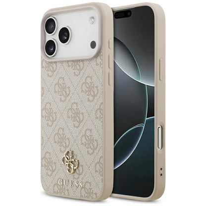 Funda MagSafe para Apple iPhone 18 Pro Max / 17 Pro Max, Guess, 4G Small and Classic, Rosa