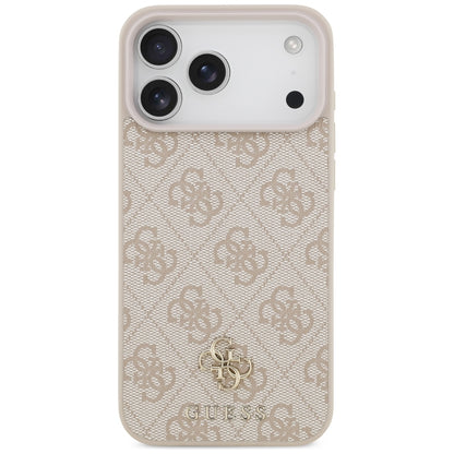 Funda MagSafe para Apple iPhone 18 Pro Max / 17 Pro Max, Guess, 4G Small and Classic, Rosa