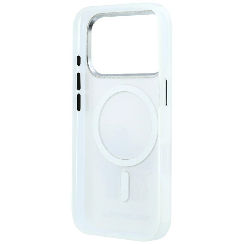 Funda MagSafe para Apple iPhone 18 Pro Max / 17 Pro Max, Karl Lagerfeld, KC Bodies Sketch, Beige