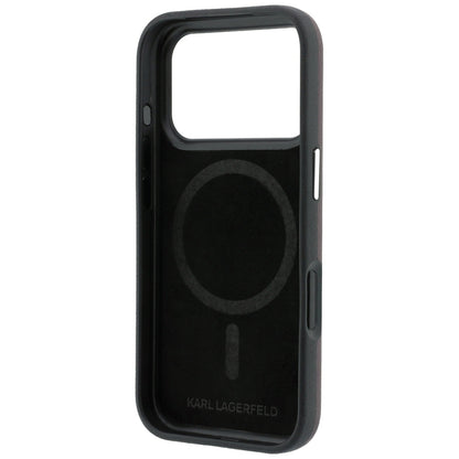 Funda MagSafe para Apple iPhone 18 Pro Max / 17 Pro Max, Karl Lagerfeld, KC Bodies Sketch, Burdeos