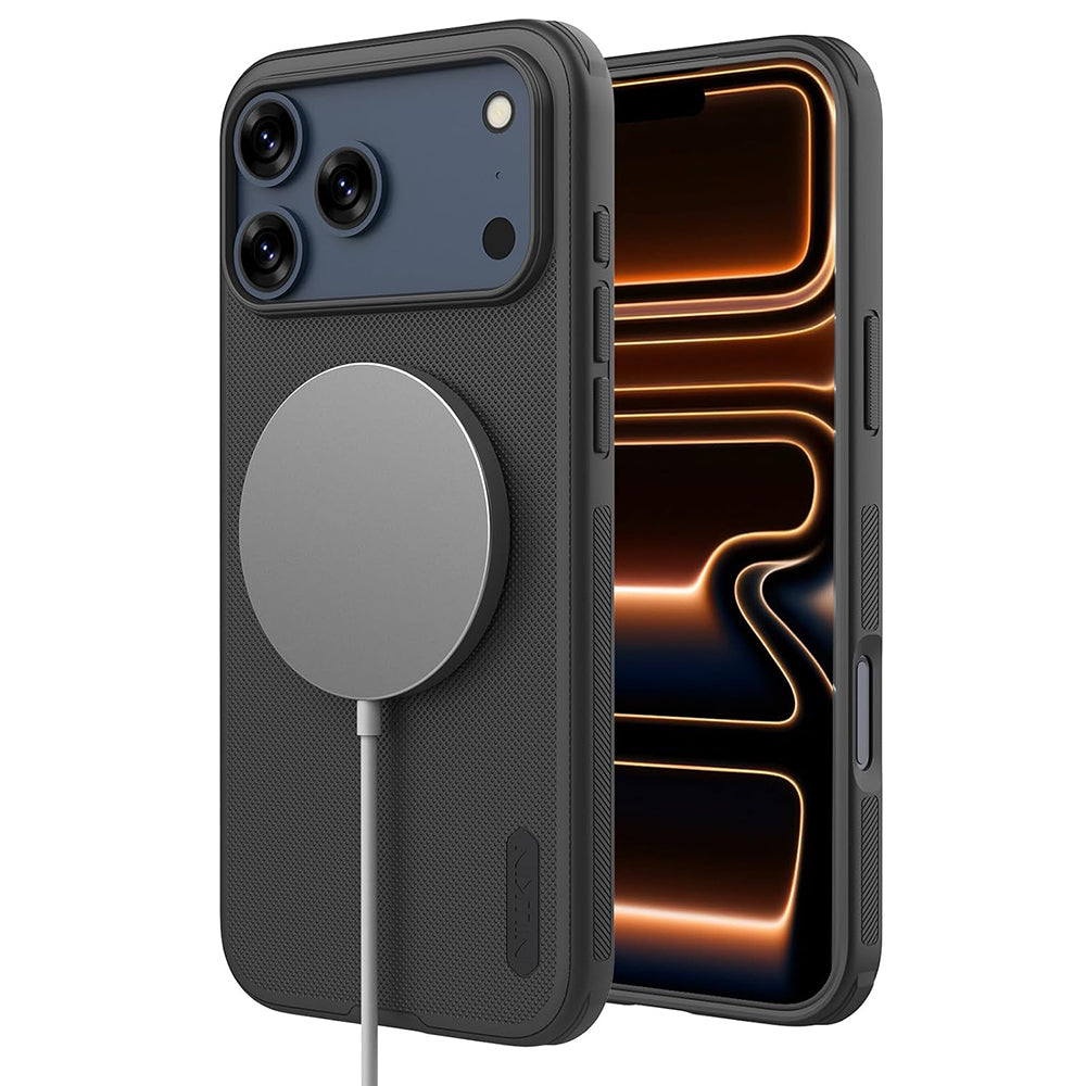 Funda MagSafe para Apple iPhone 18 Pro Max / 17 Pro Max, Nillkin, Super Shield Pro, Negra