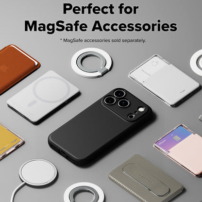 Funda MagSafe para Apple iPhone 18 Pro Max / 17 Pro Max, Ringke, Onyx, Negra