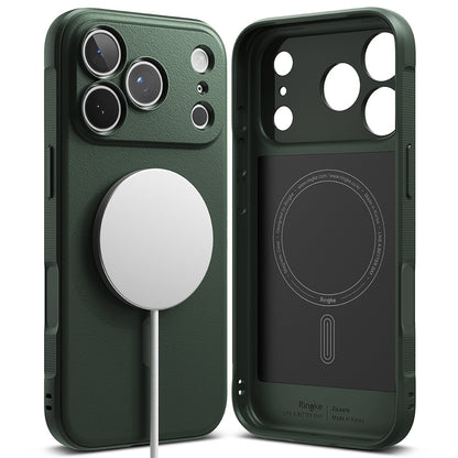 MagSafe Case for Apple iPhone 18 Pro Max / 17 Pro Max, Ringke, Onyx, Dark Green