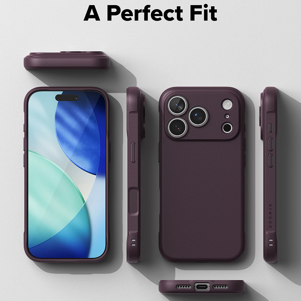 Funda MagSafe para Apple iPhone 18 Pro Max / 17 Pro Max, Ringke, Onyx, burdeos oscuro