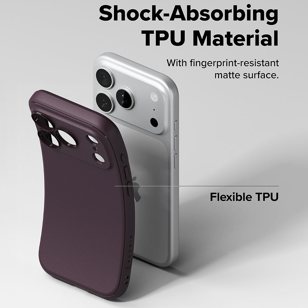 Funda MagSafe para Apple iPhone 18 Pro Max / 17 Pro Max, Ringke, Onyx, burdeos oscuro