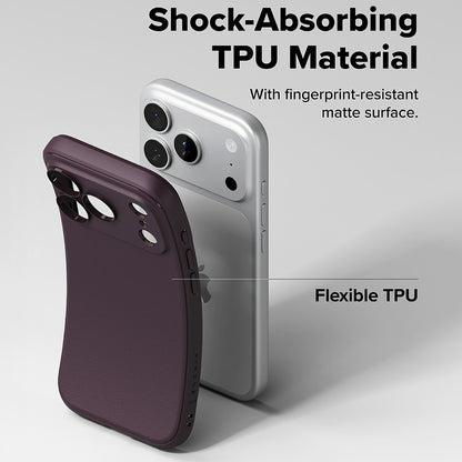 Funda MagSafe para Apple iPhone 18 Pro Max / 17 Pro Max, Ringke, Onyx, burdeos oscuro